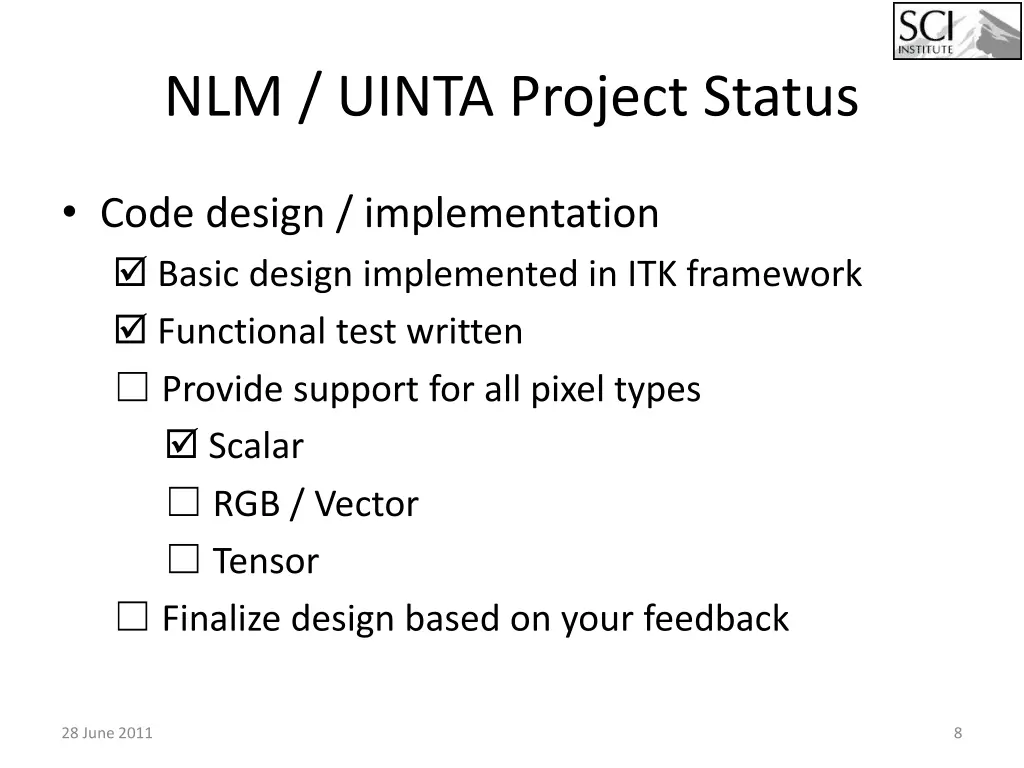 nlm uinta project status 1