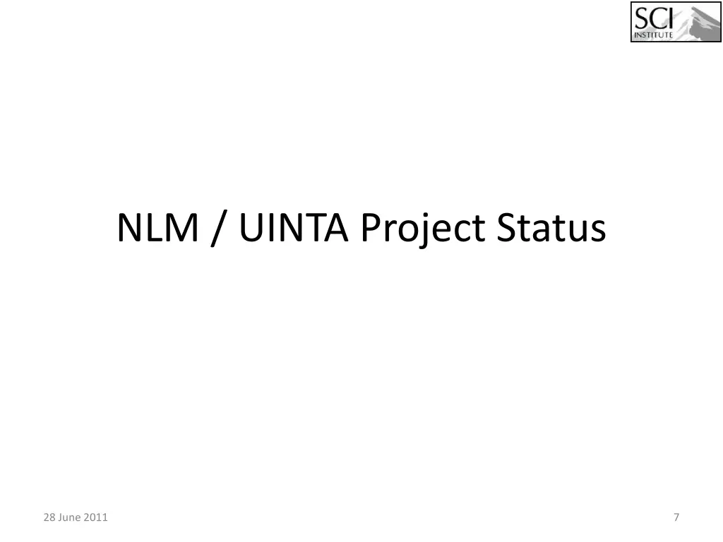 nlm uinta project status