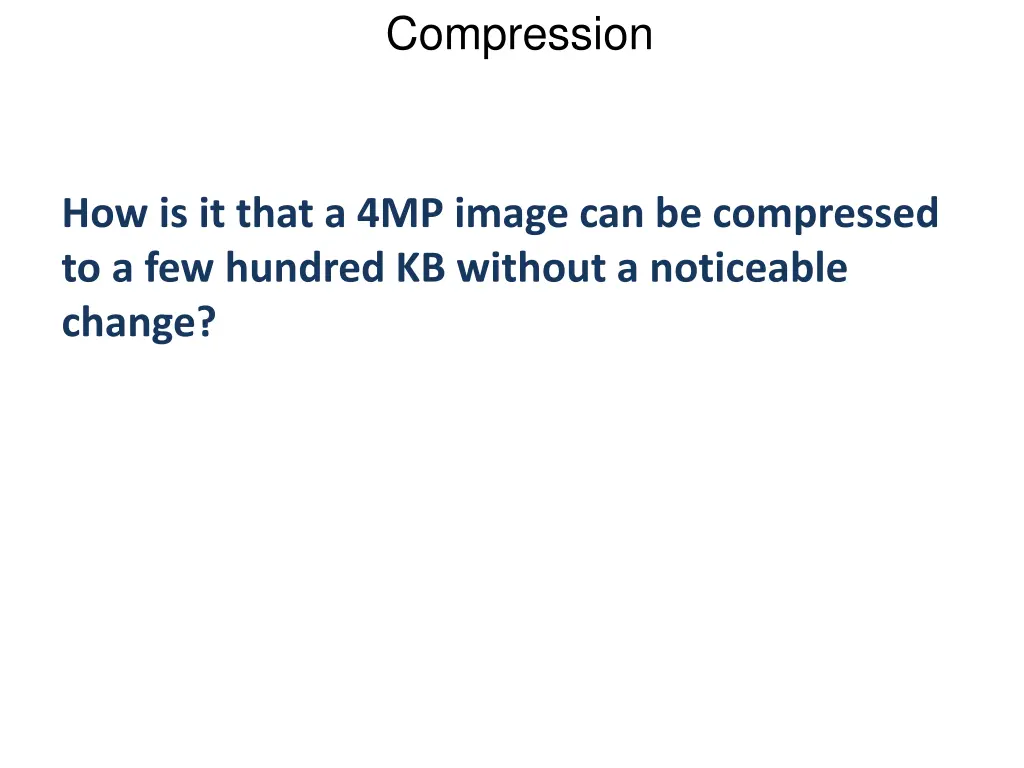 compression