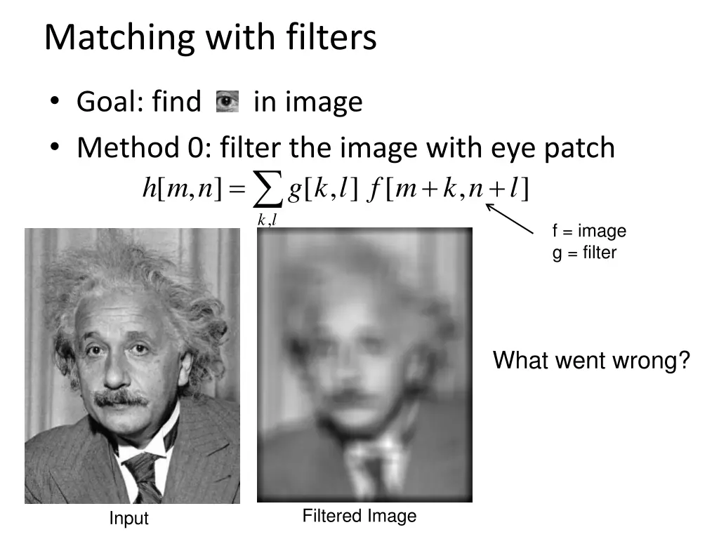 matching with filters