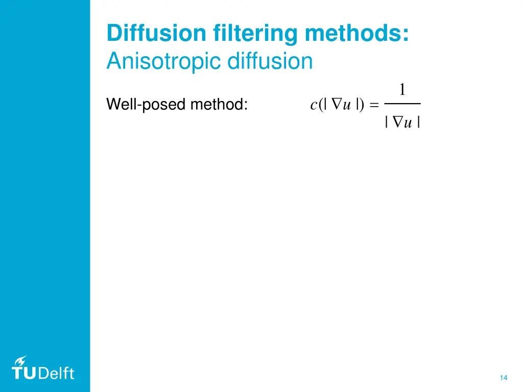 diffusion filtering methods anisotropic diffusion 3