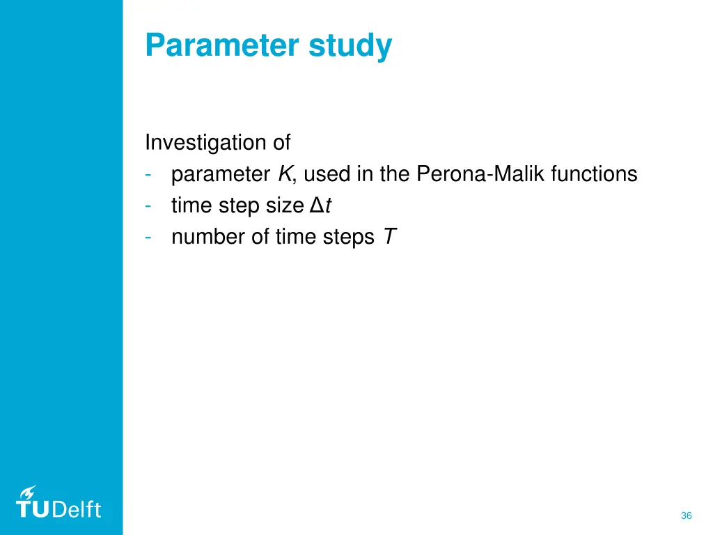 parameter study