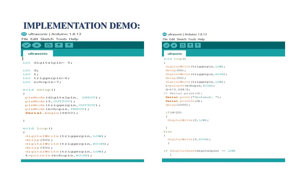 implementation demo