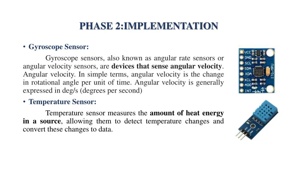 phase 2 implementation