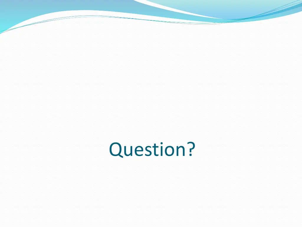 question