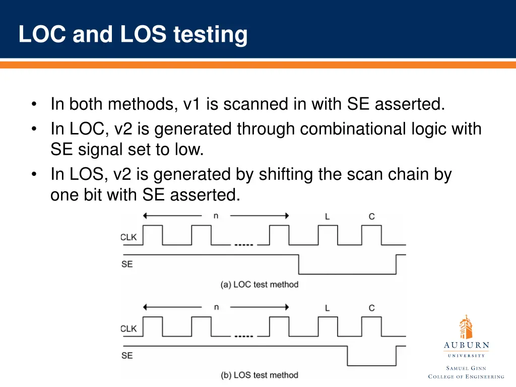 loc and los testing