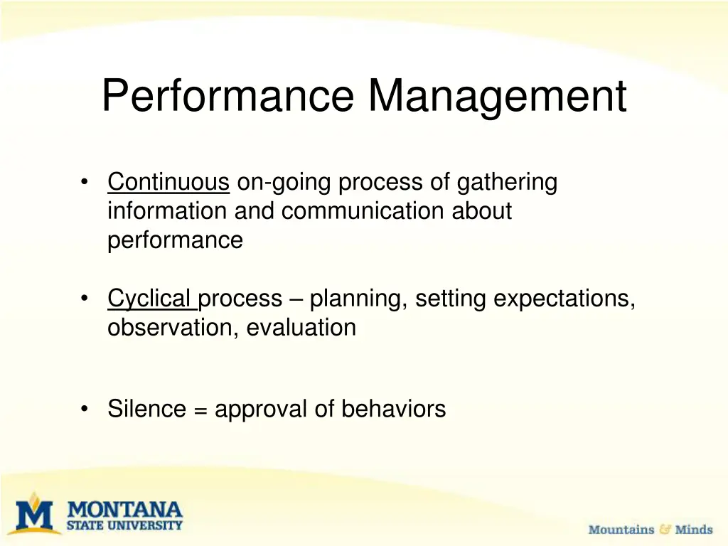 performance management 1