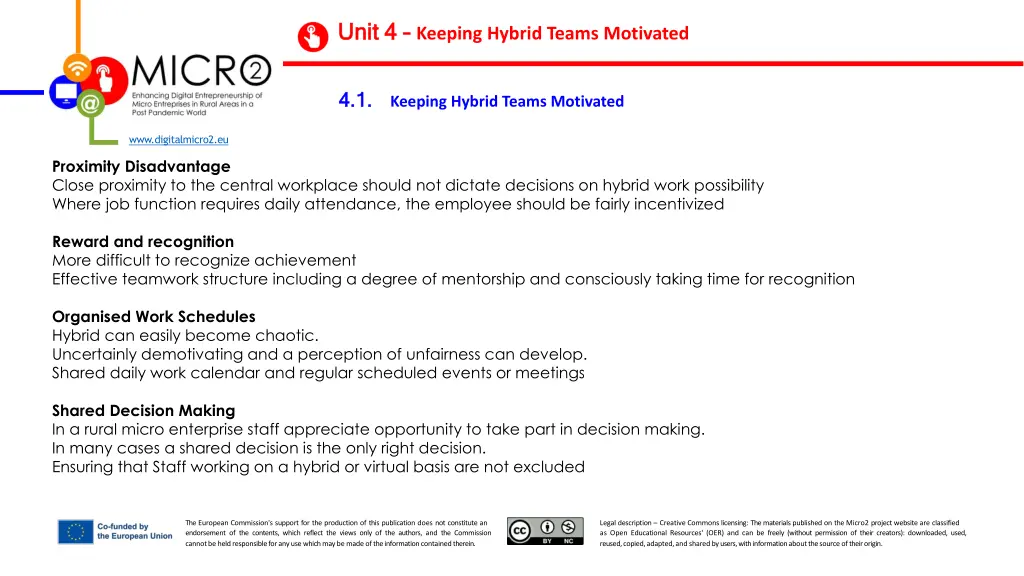 unit unit 4 4 keeping hybrid teams motivated 1