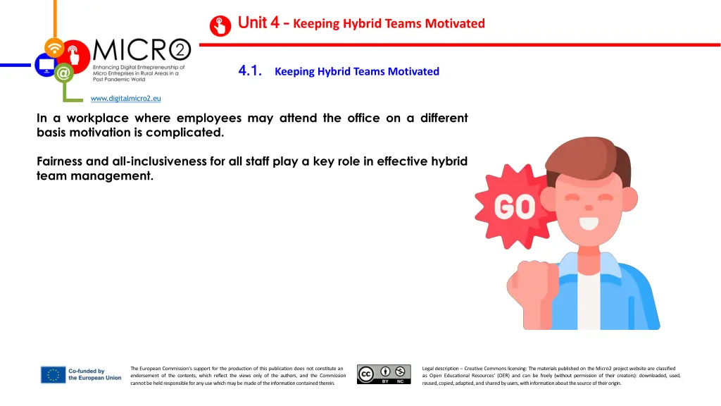 unit unit 4 4 keeping hybrid teams motivated