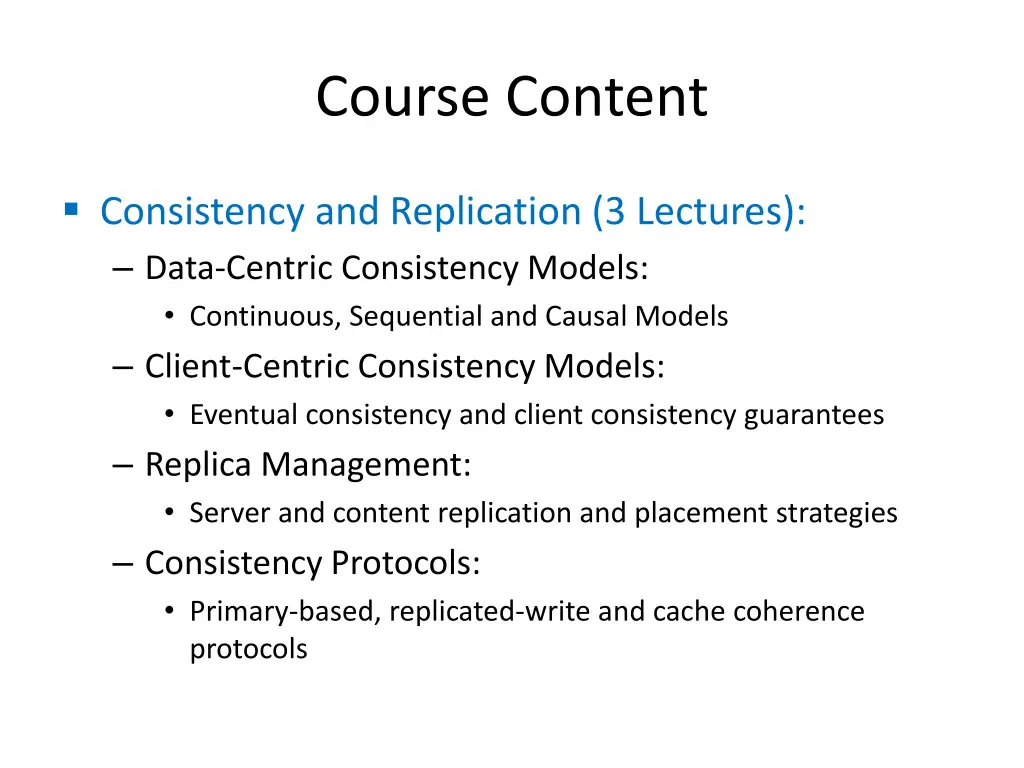 course content 5