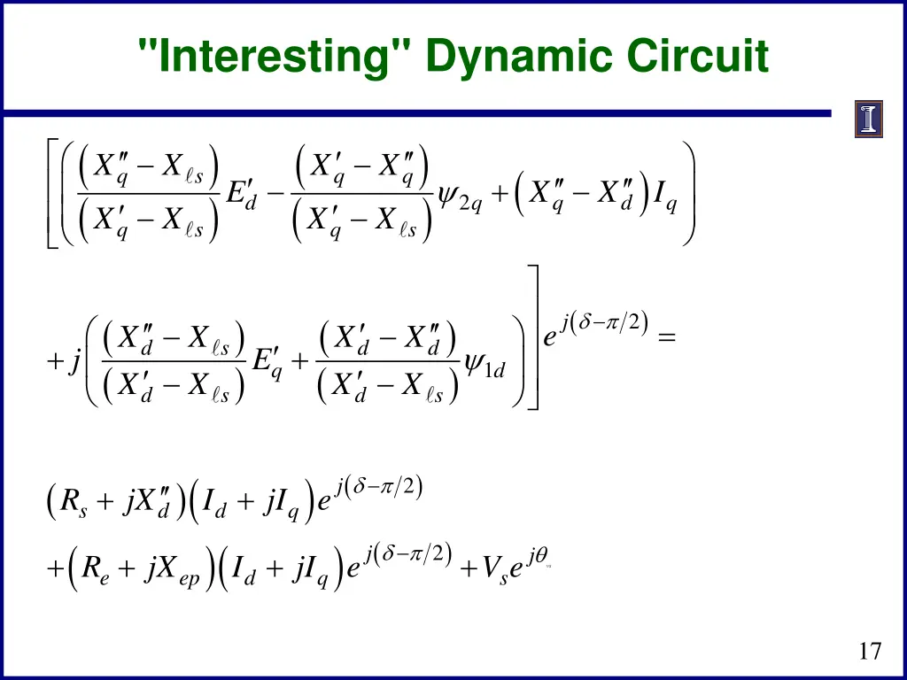 interesting dynamic circuit