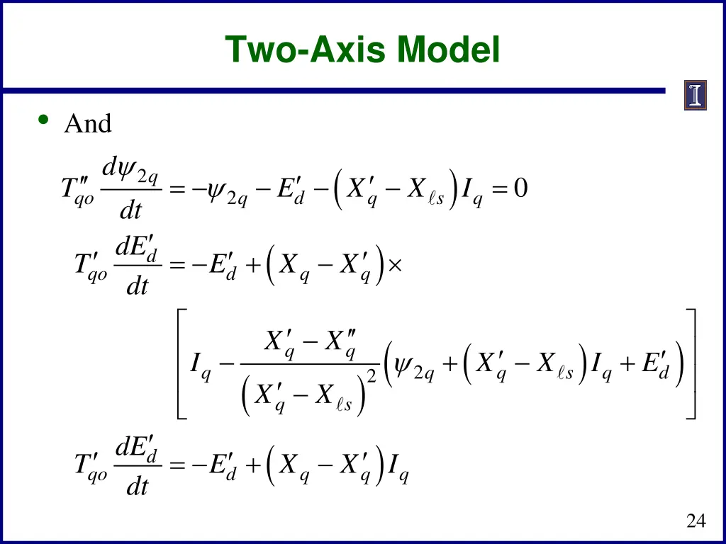 two axis model 2