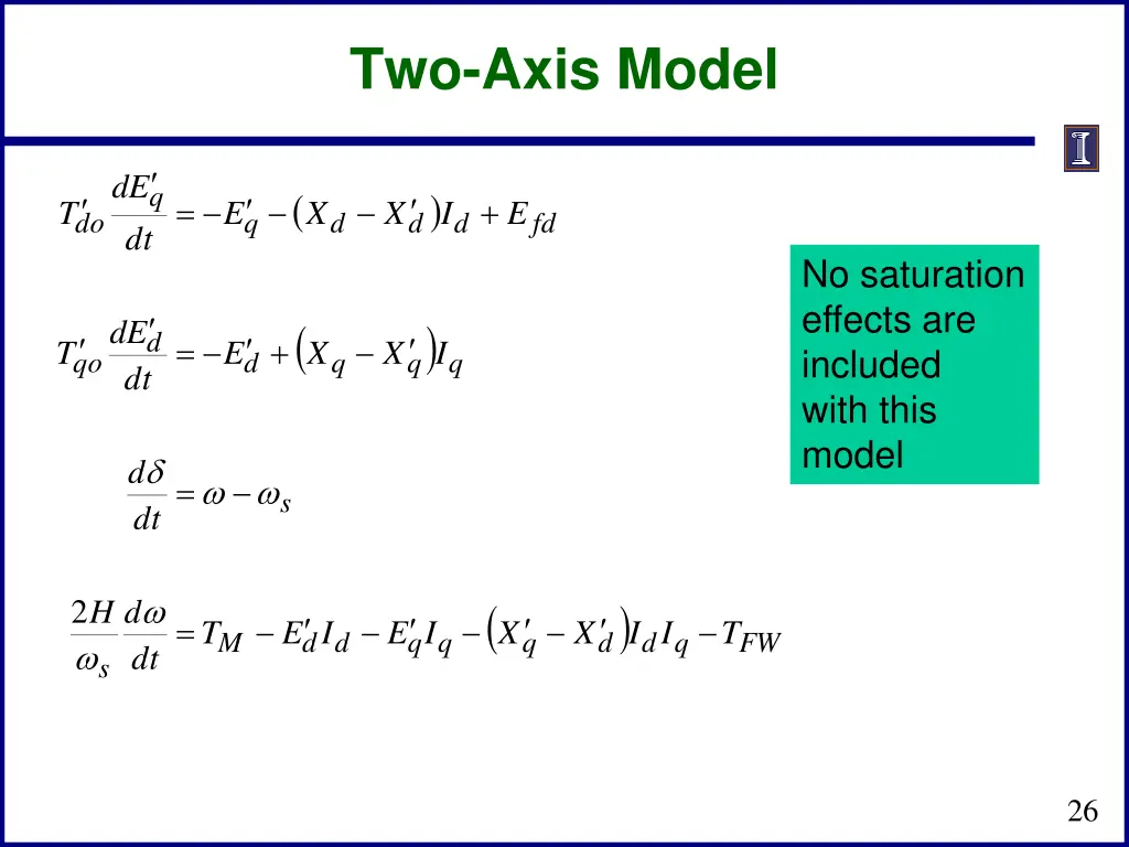 two axis model 4