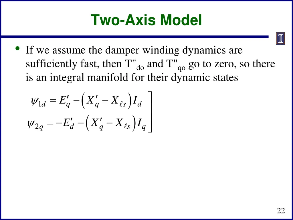 two axis model