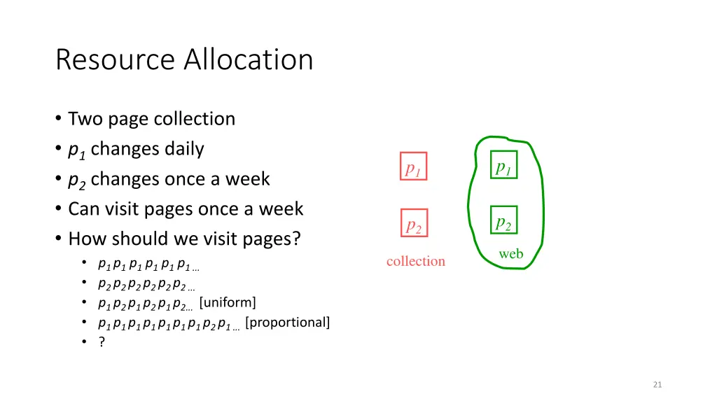 resource allocation