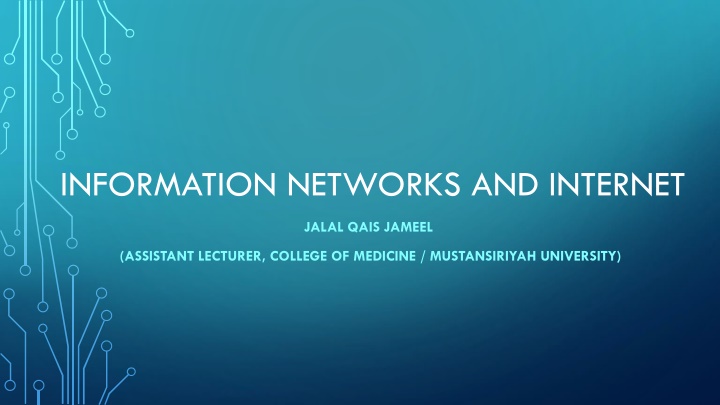 information networks and internet