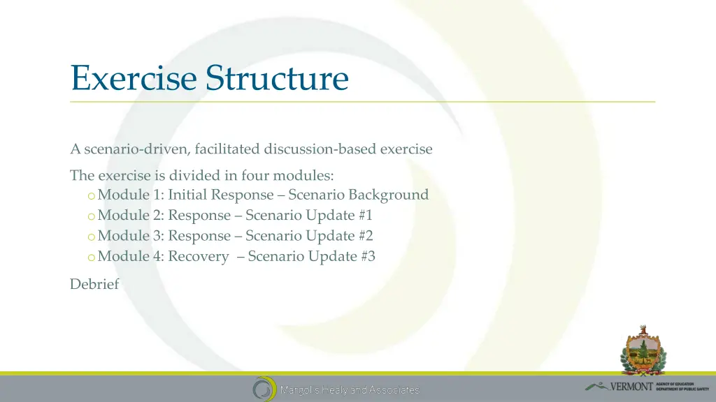 exercise structure