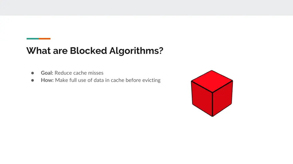 what are blocked algorithms