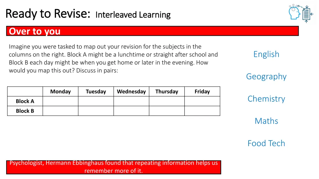 ready to revise ready to revise interleaved 6