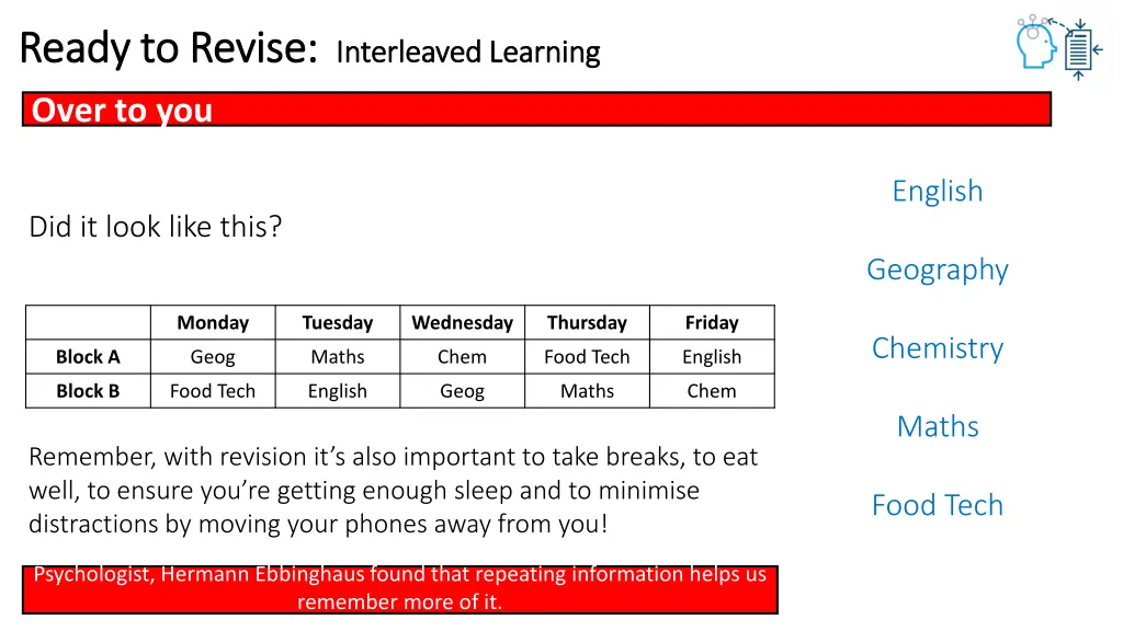 ready to revise ready to revise interleaved 7