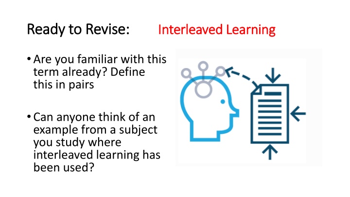 ready to revise ready to revise interleaved