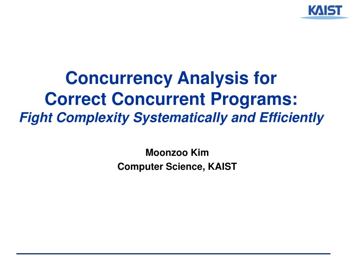 concurrency analysis for correct concurrent