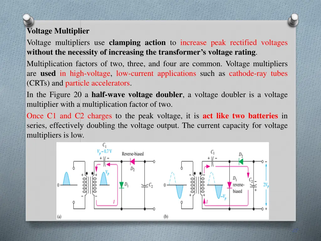 voltage multiplier voltage multipliers