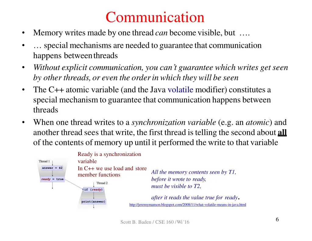 communication