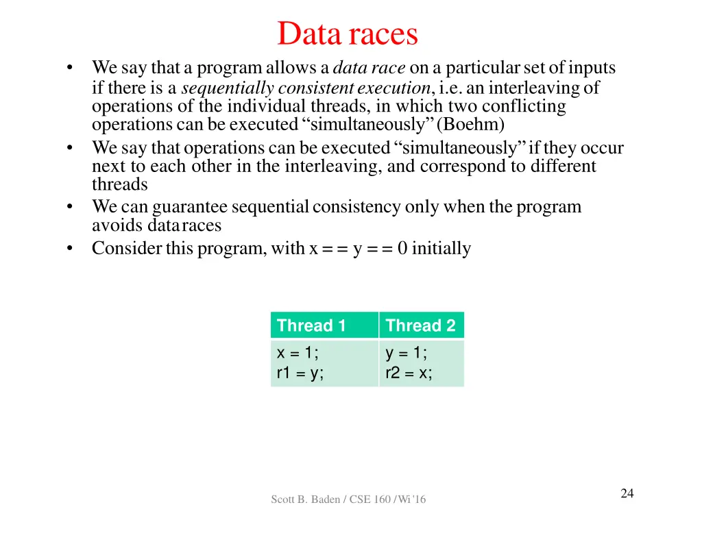 dataraces