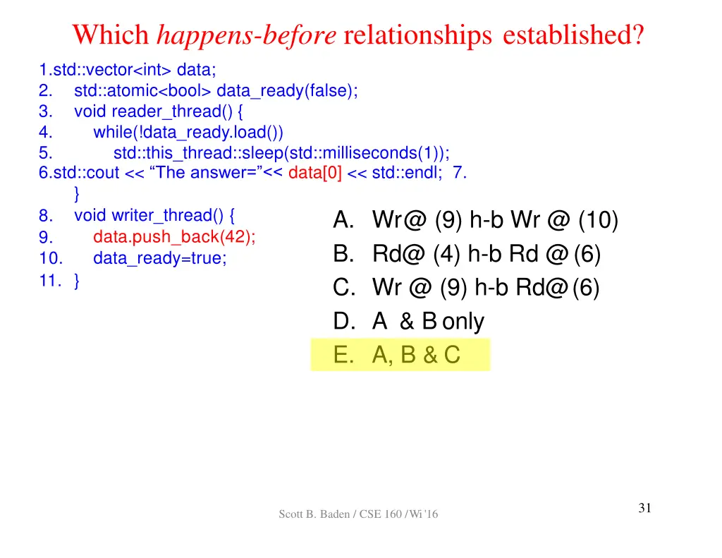 which happens before relationships established