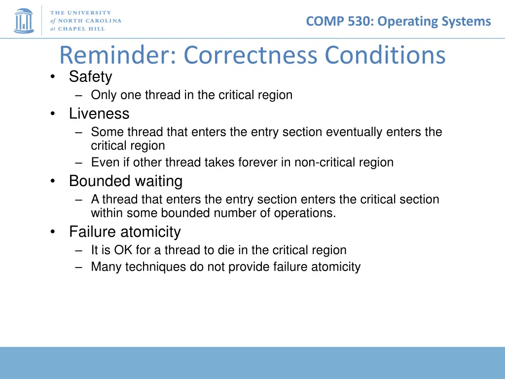 comp 530 operating systems 13
