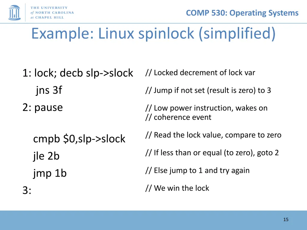 comp 530 operating systems 14