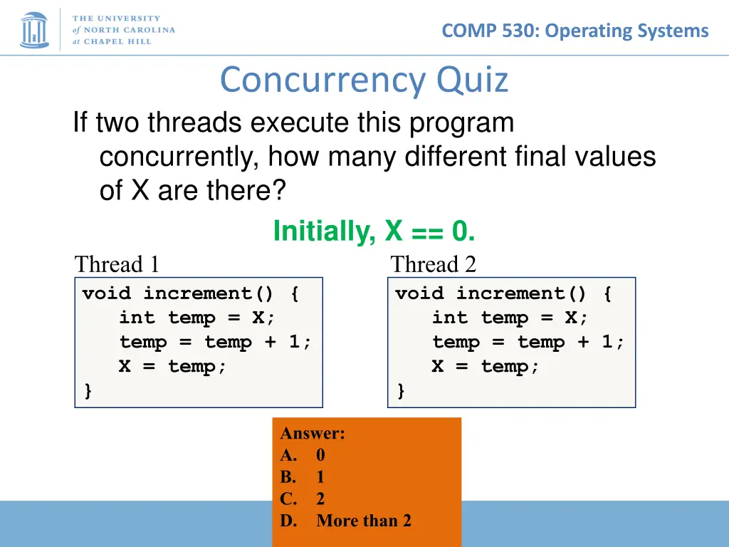 comp 530 operating systems 2