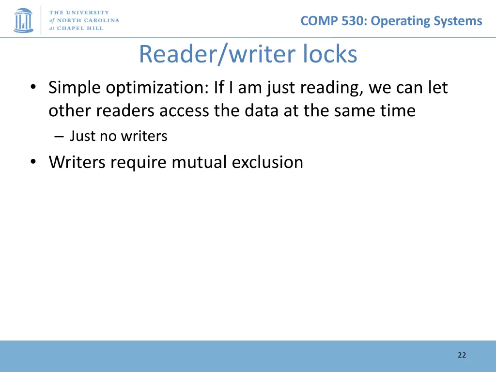 comp 530 operating systems 21
