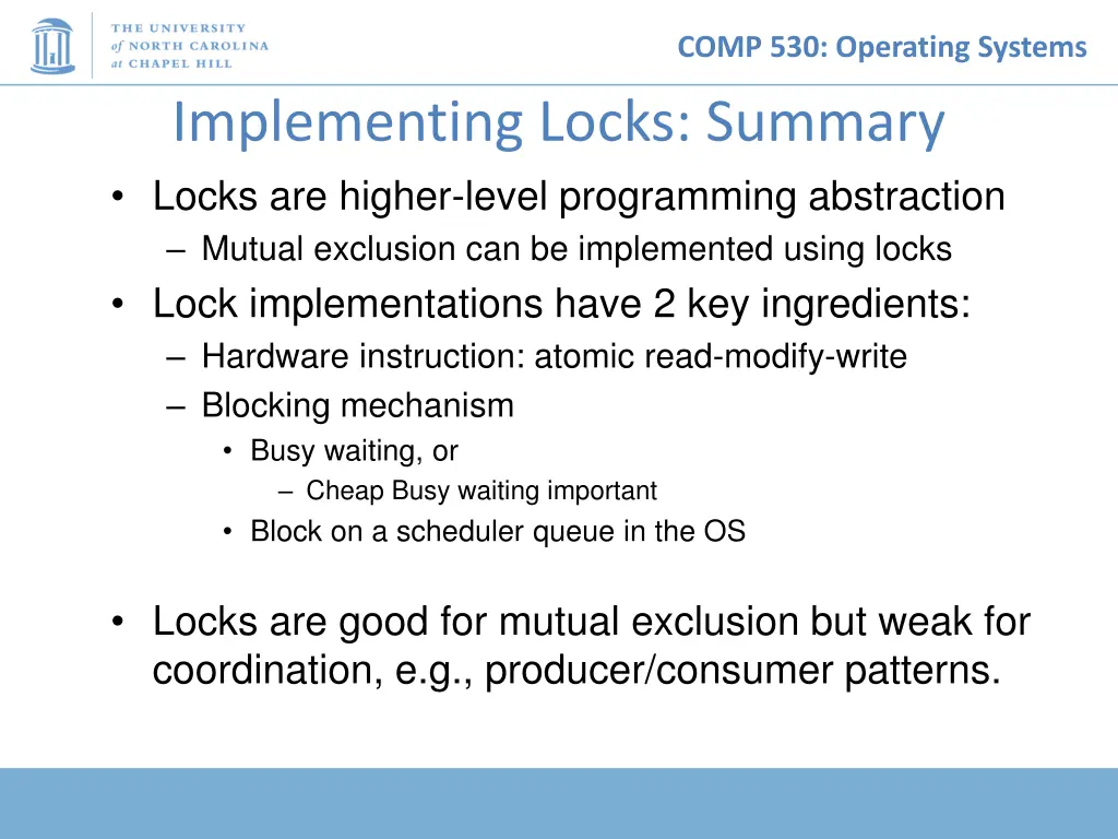 comp 530 operating systems 24