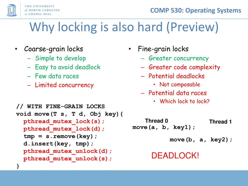 comp 530 operating systems 25