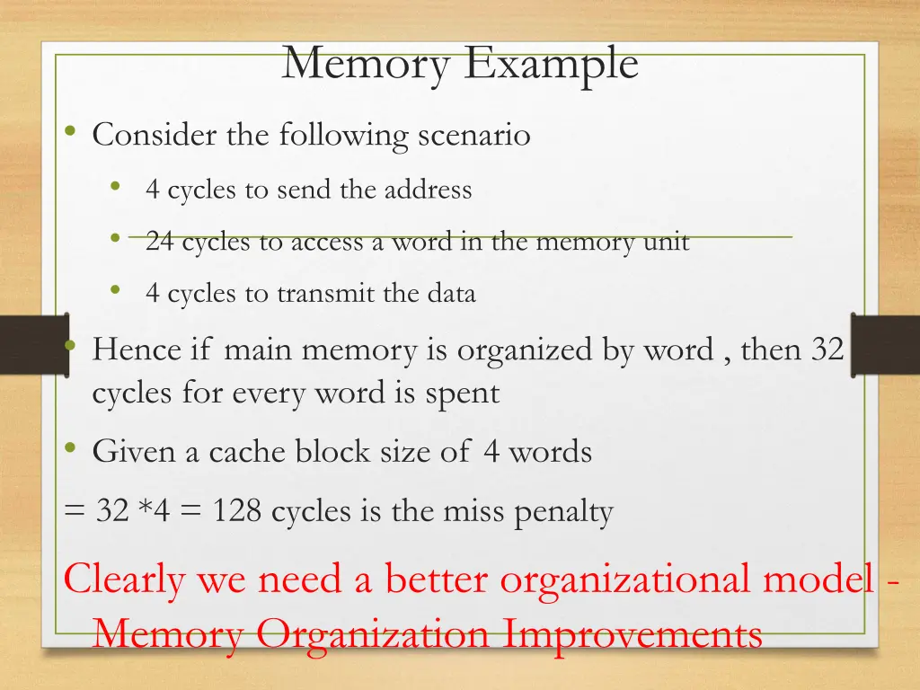 memory example