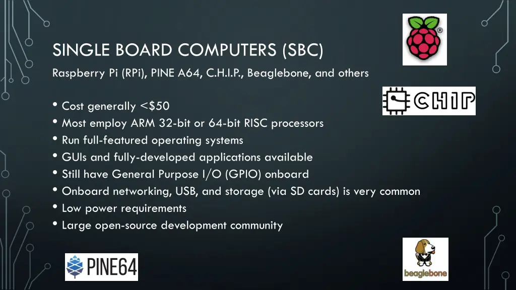 single board computers sbc raspberry pi rpi pine