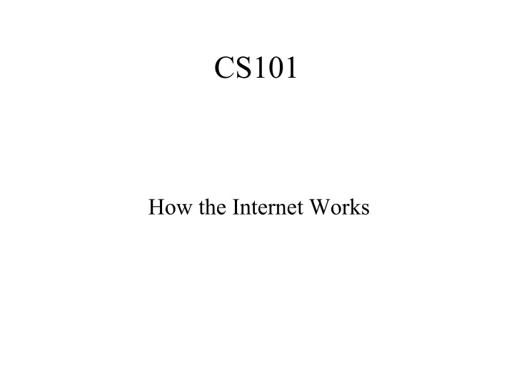 cs101