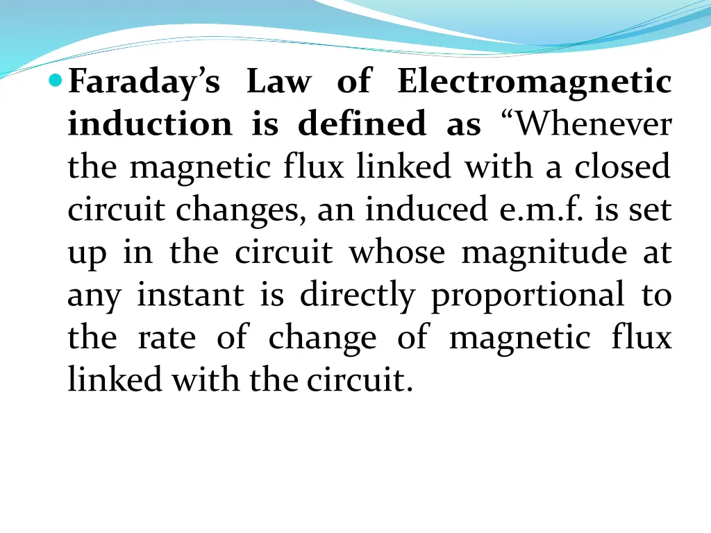faraday s law of electromagnetic induction 1