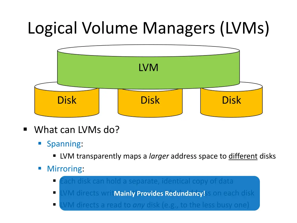logical volume managers lvms 2