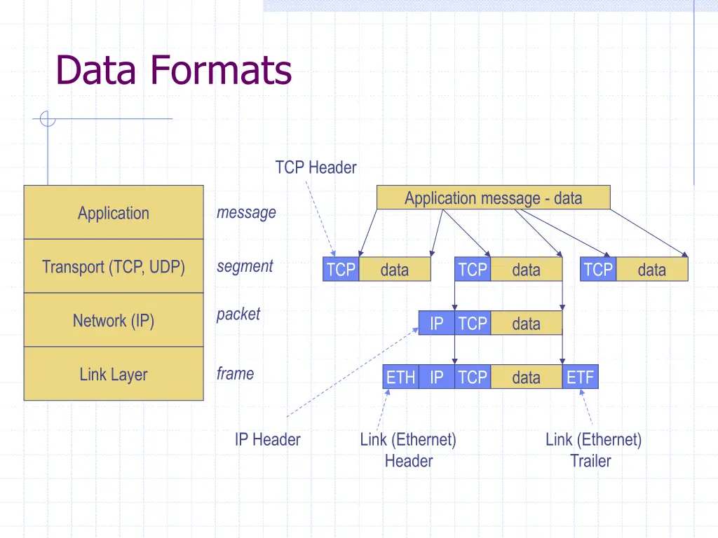 data formats