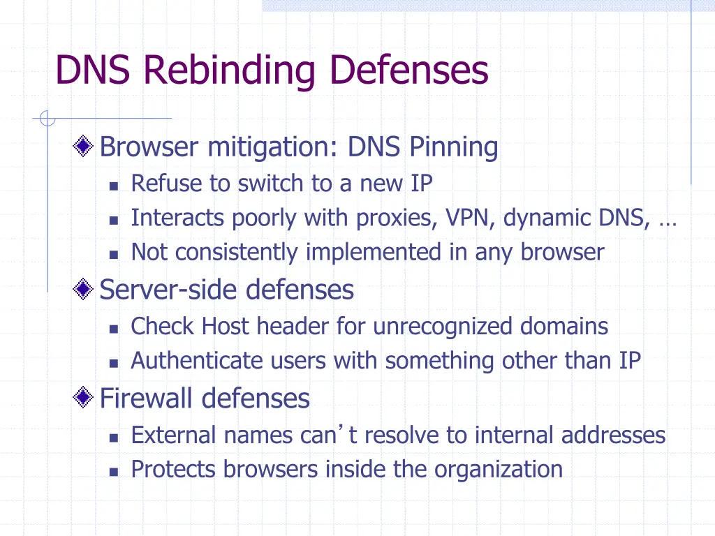 dns rebinding defenses
