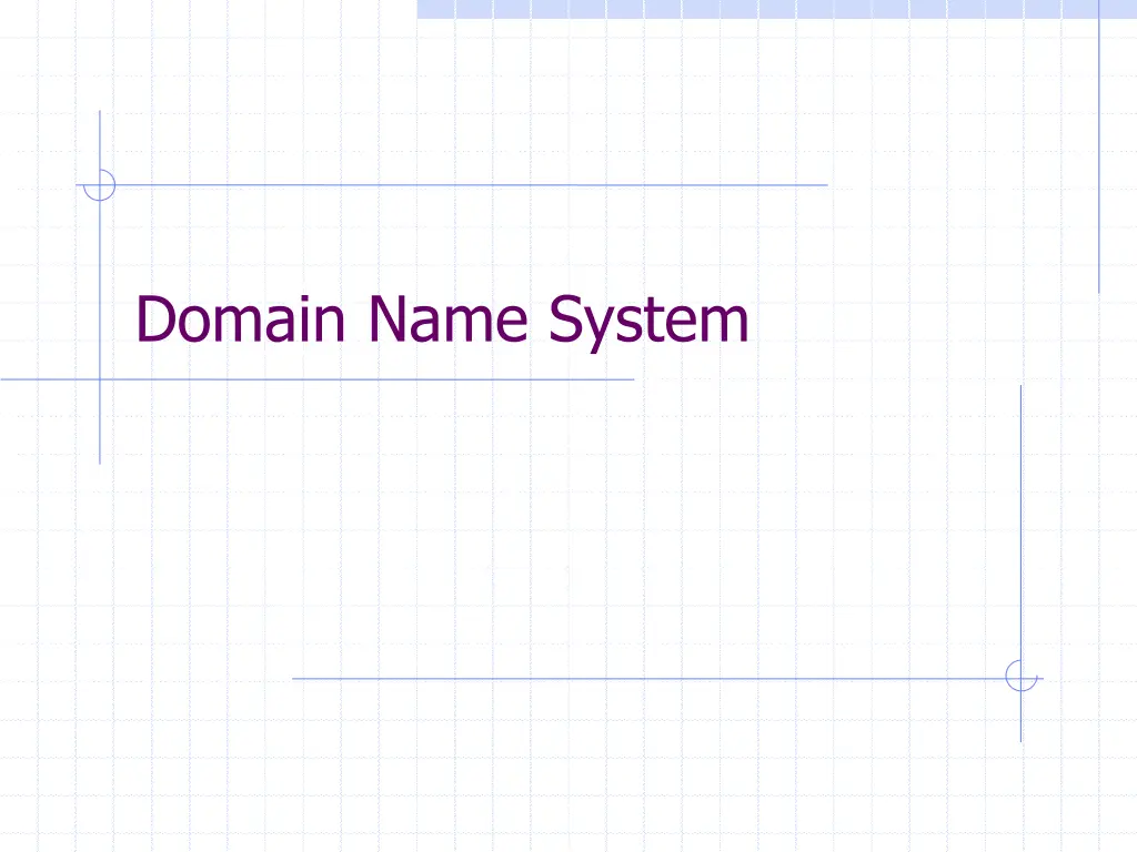 domain name system