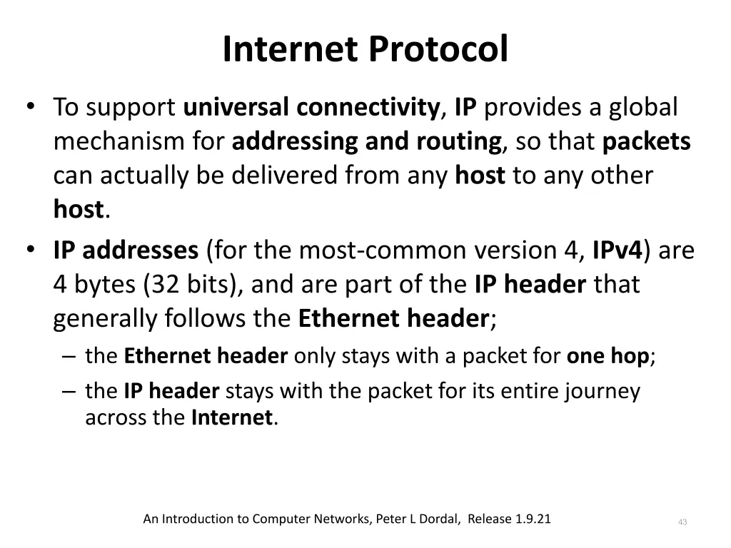 internet protocol 1