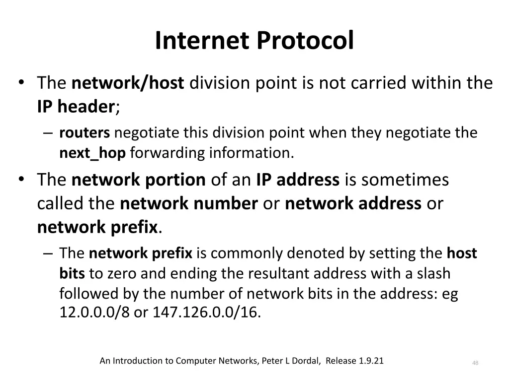 internet protocol 6