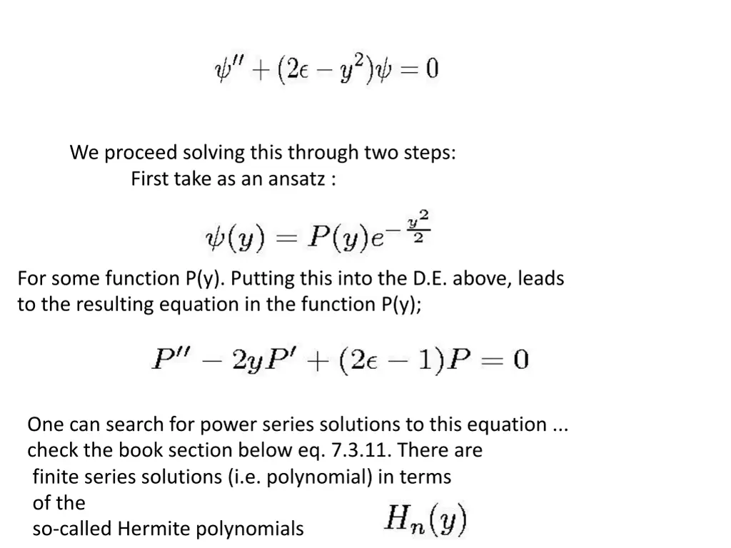 we proceed solving this through two steps first