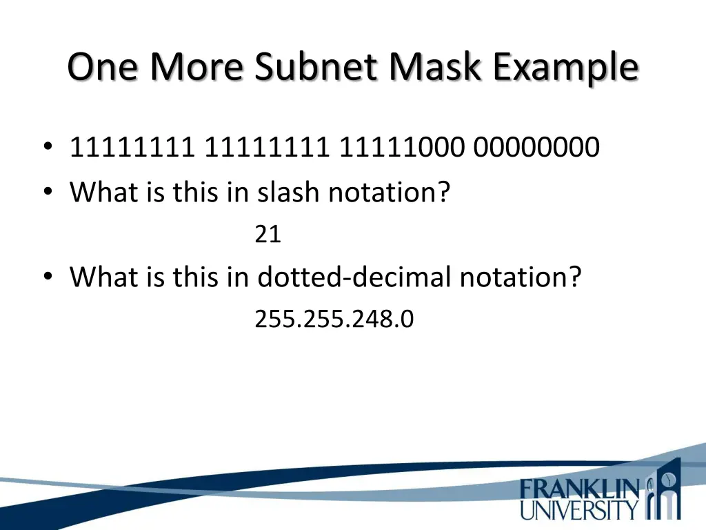 one more subnet mask example 1