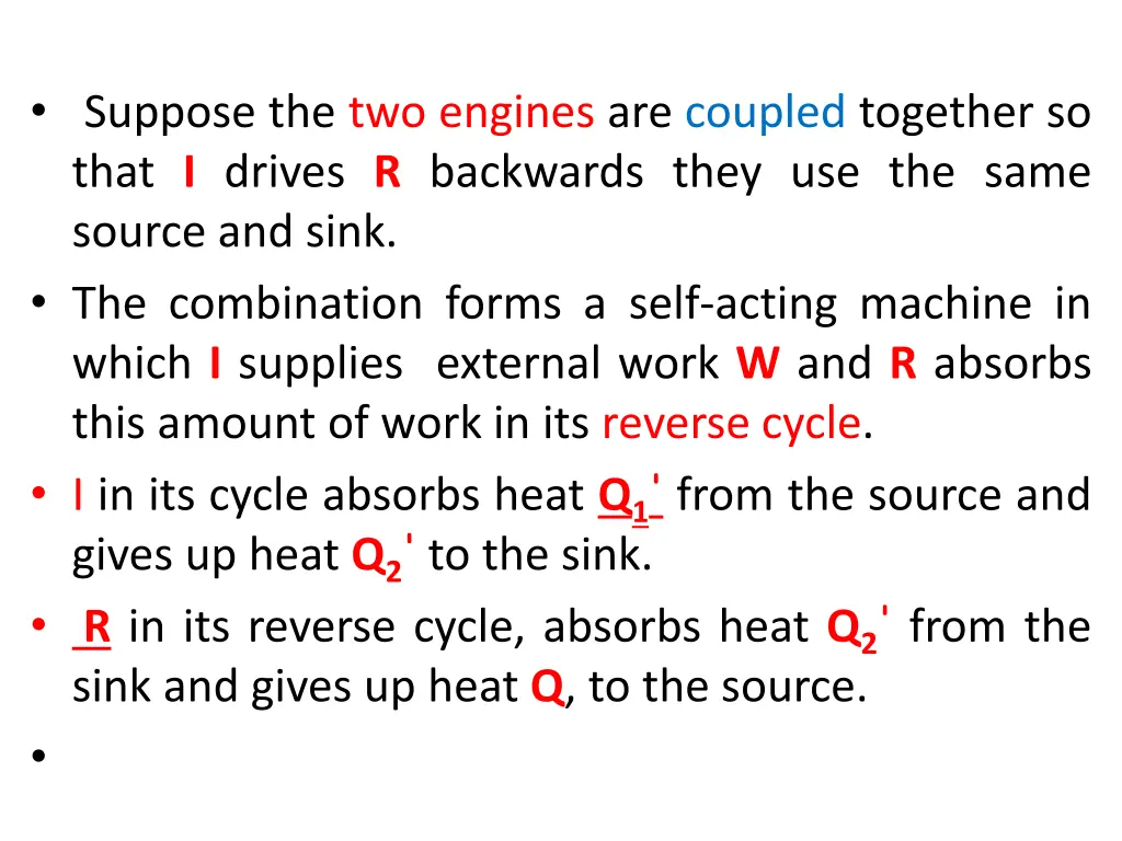 suppose the two engines are coupled together