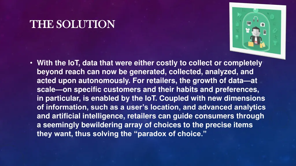 the solution the solution
